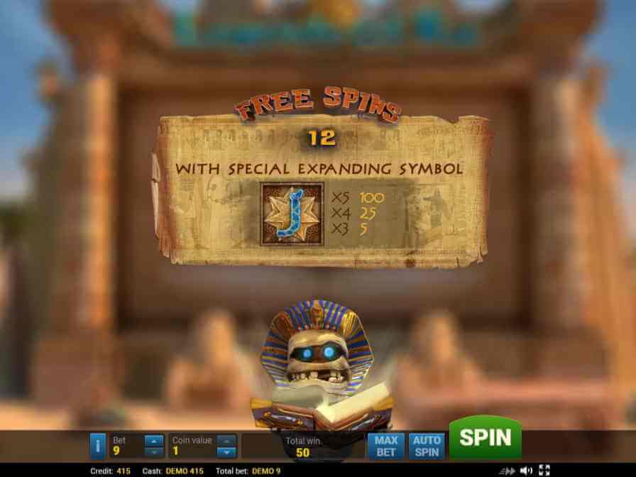 Онлайн автомат Легенды Ра, бесплатные вращения